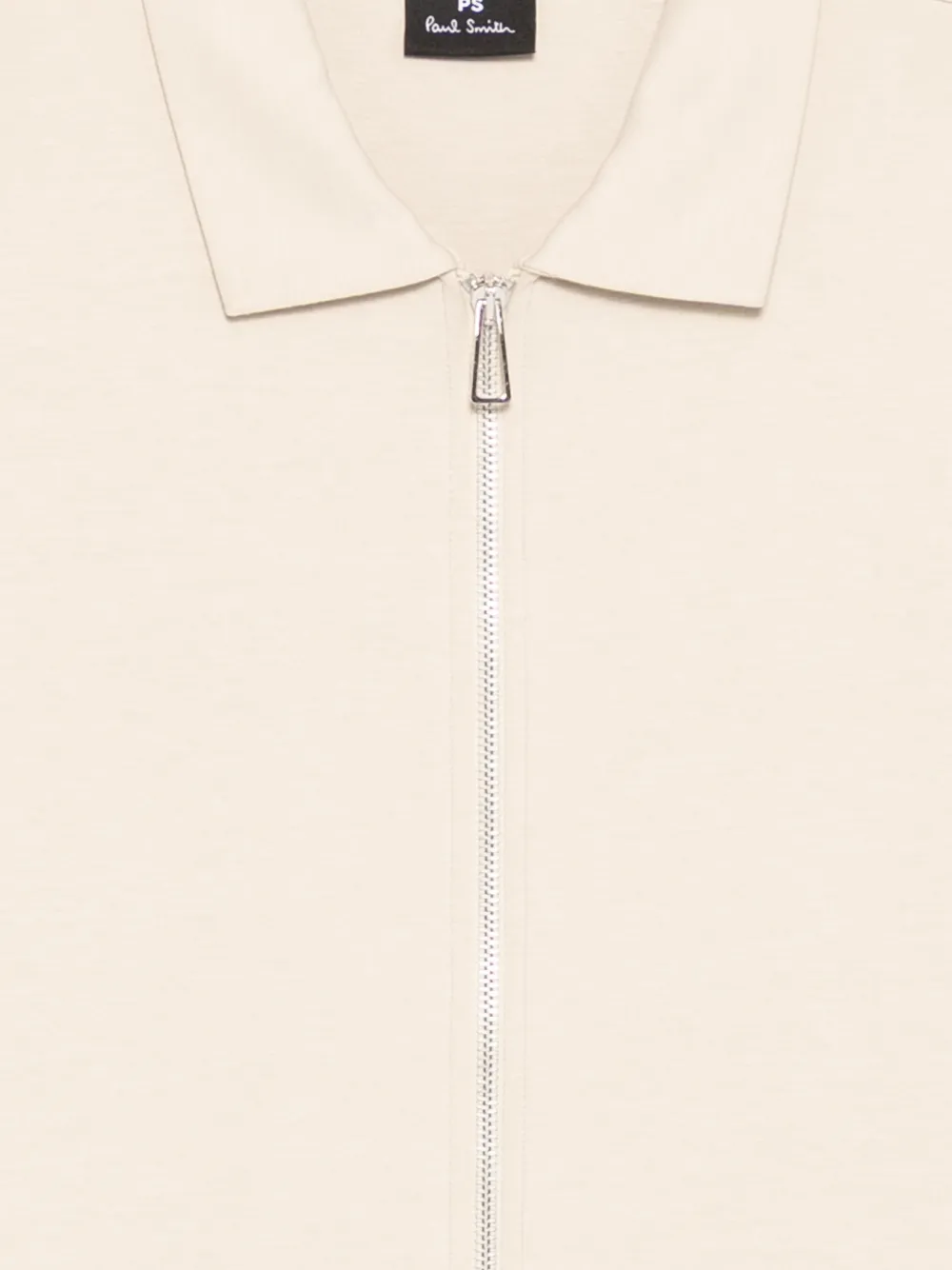  Ps Paul Smith Collared Zipped Jacket - Neutrals 