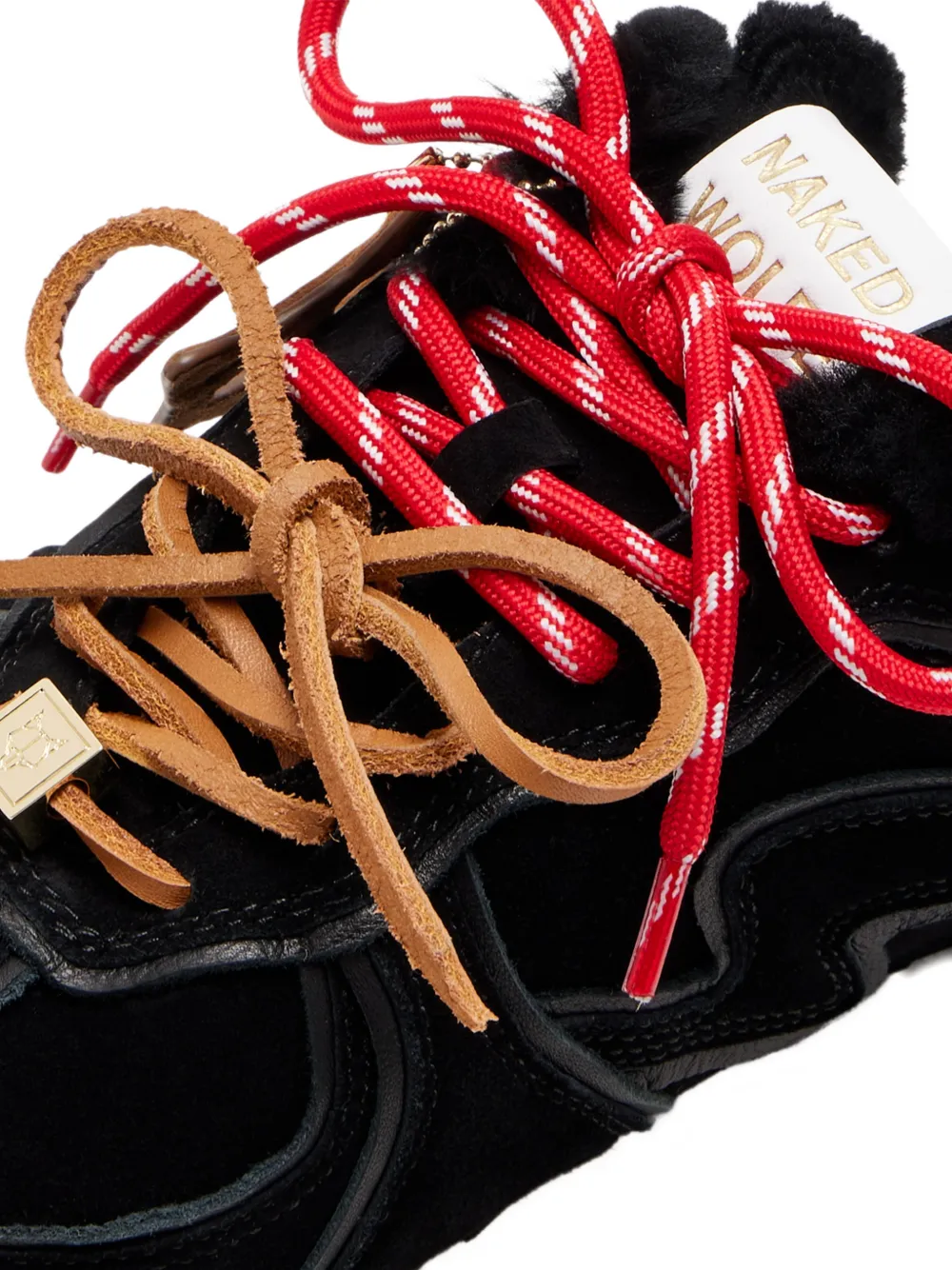 NAKED WOLFE Adorn sneakers Zwart