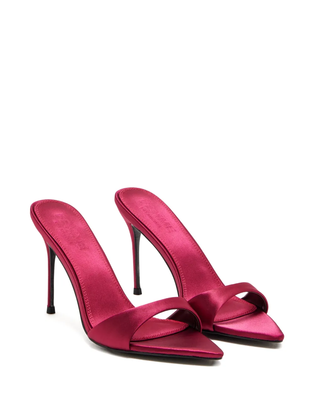 Femme La Kaia Pointed-toe Sandals In Red