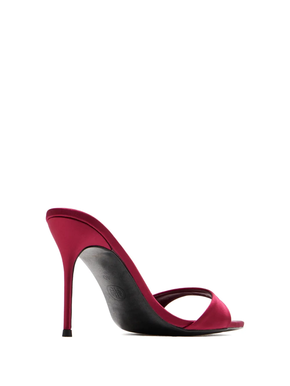 Femme La Kaia Pointed-toe Sandals In Red