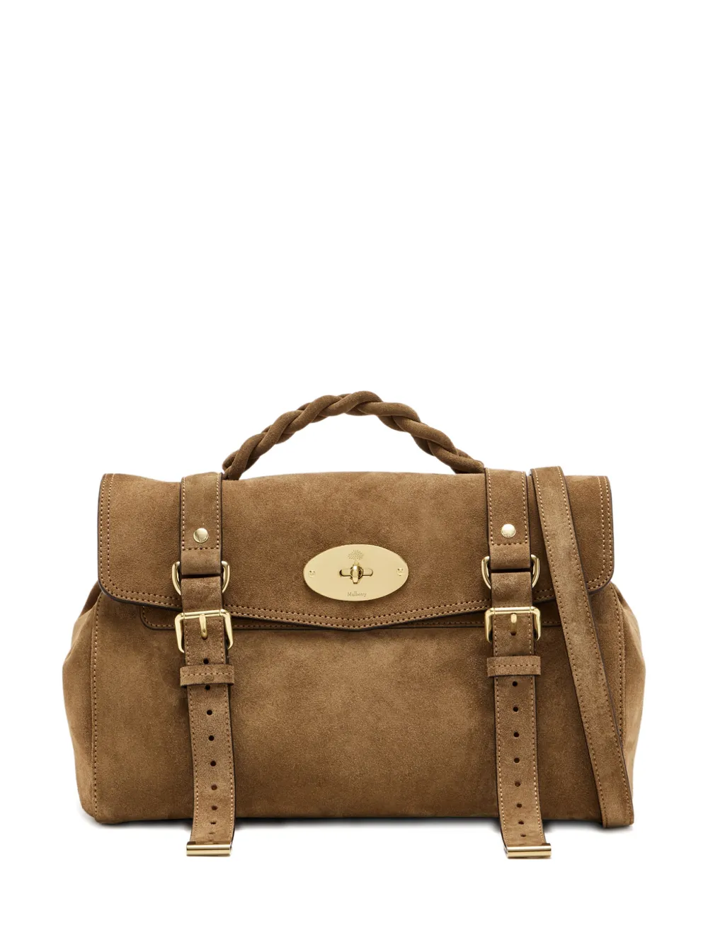 Mulberry Alexa braided tote bag - Marrone