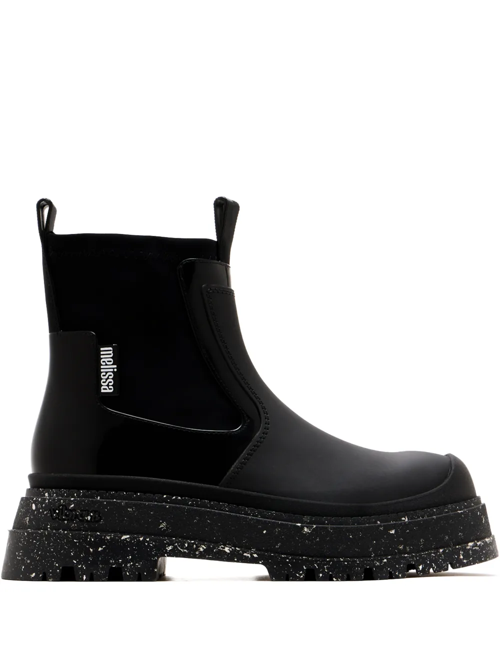 Melissa platform panelled boots | negro | Image 1