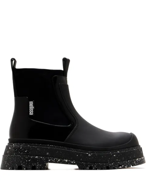 Melissa platform panelled boots