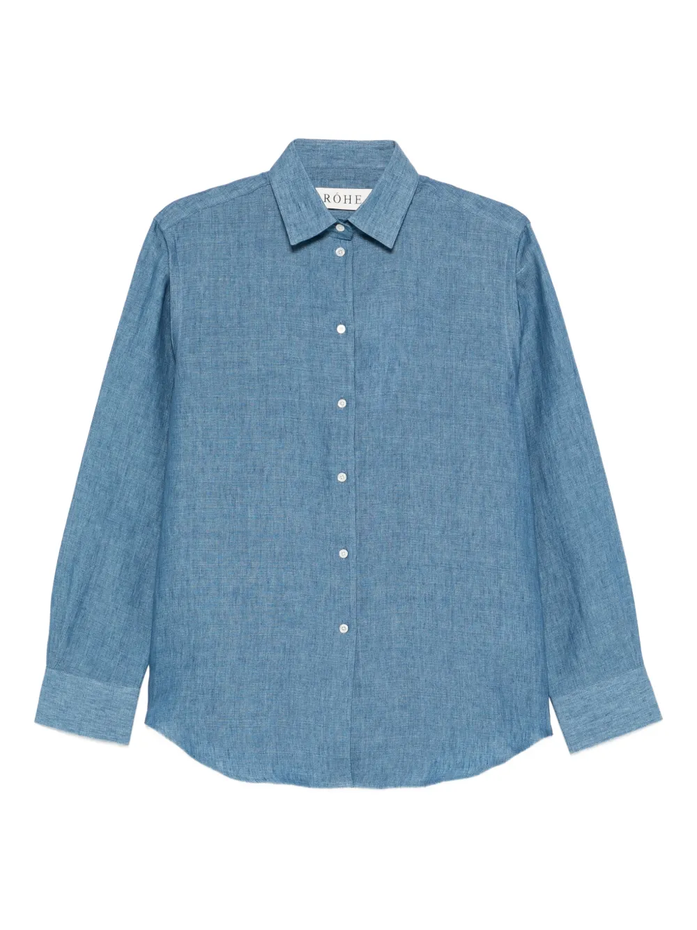 Róhe long-sleeve shirt - Blau