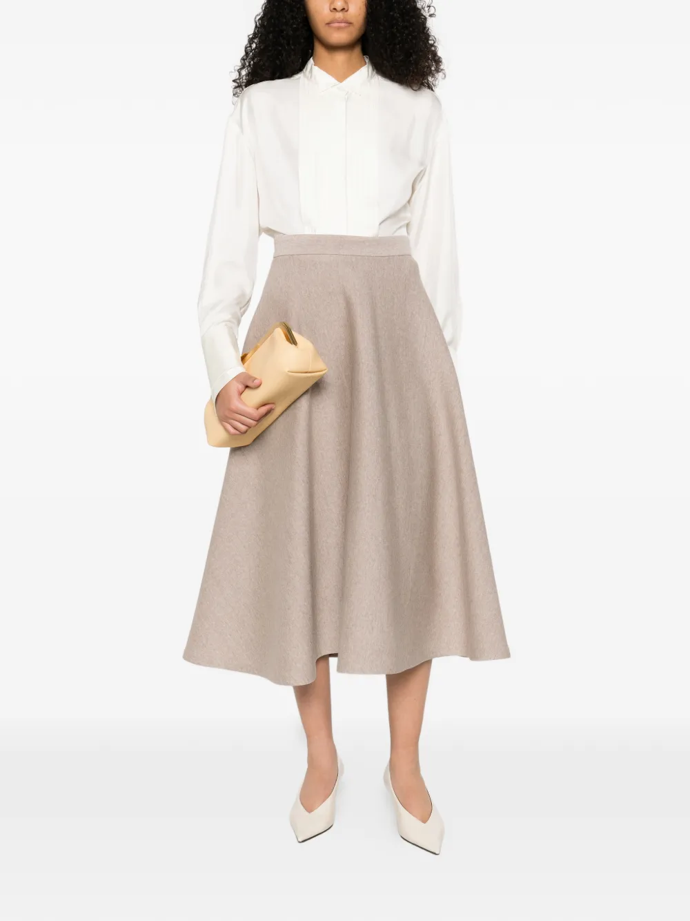 Róhe long-sleeve shirt - Beige