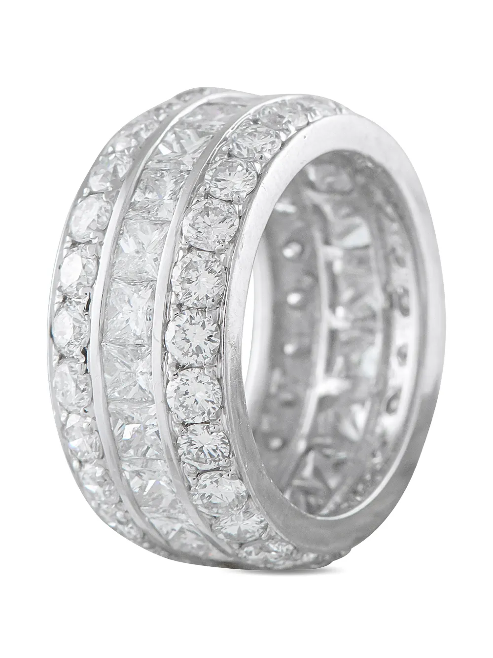 LB Exclusive LB Exclusive Platinum 6.75ct Diamond Ring - Silber