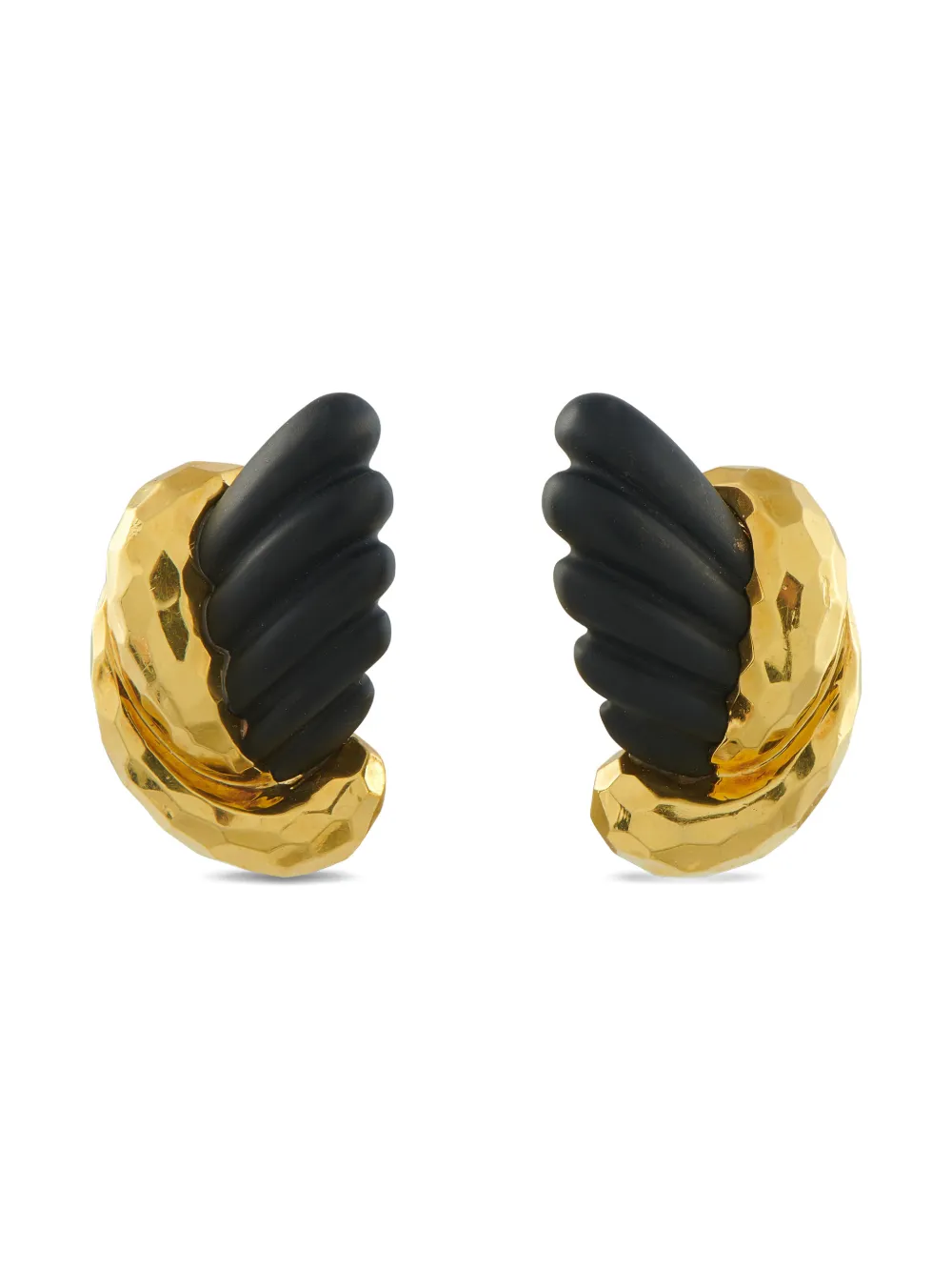 Henry Dunay Henry Dunay 18K Yellow Gold Clip-On Earrings - Oro