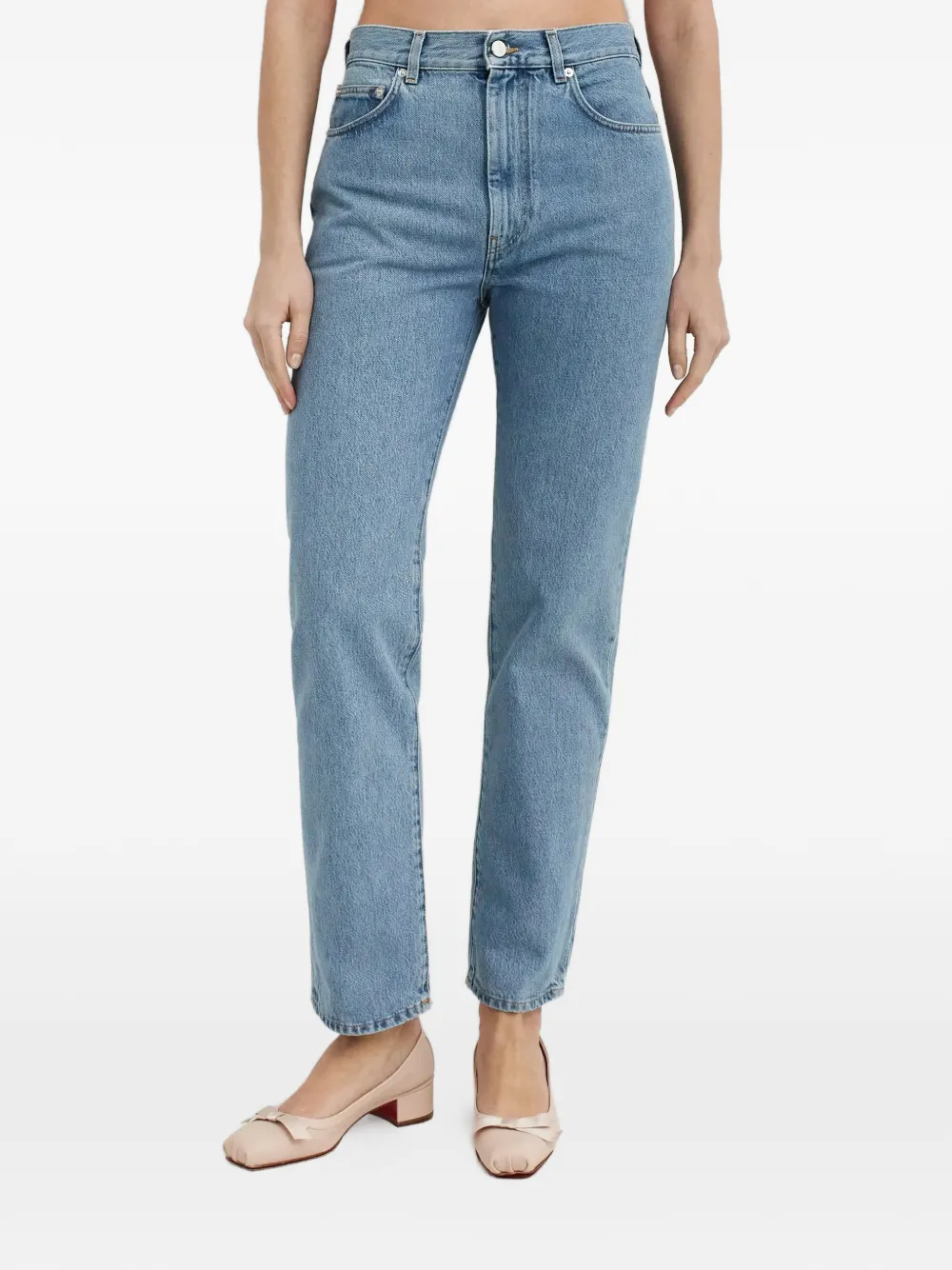  Loulou De Saison Vaqueros Wular Con Cinco Bolsillos - Azul 