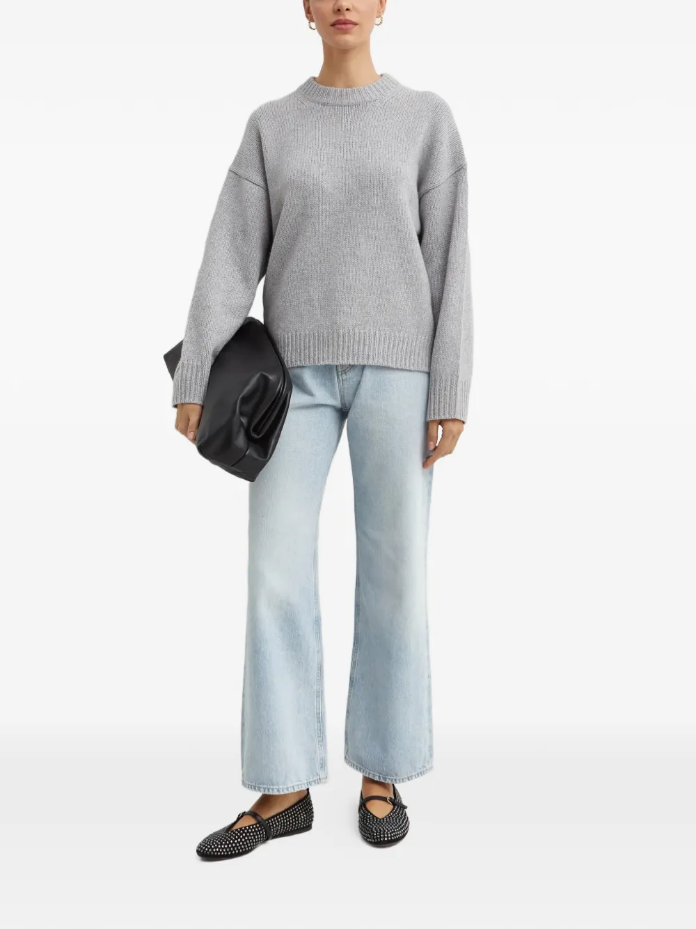 Haikure Korea WB raw-finished five-pocket jeans - Blauw