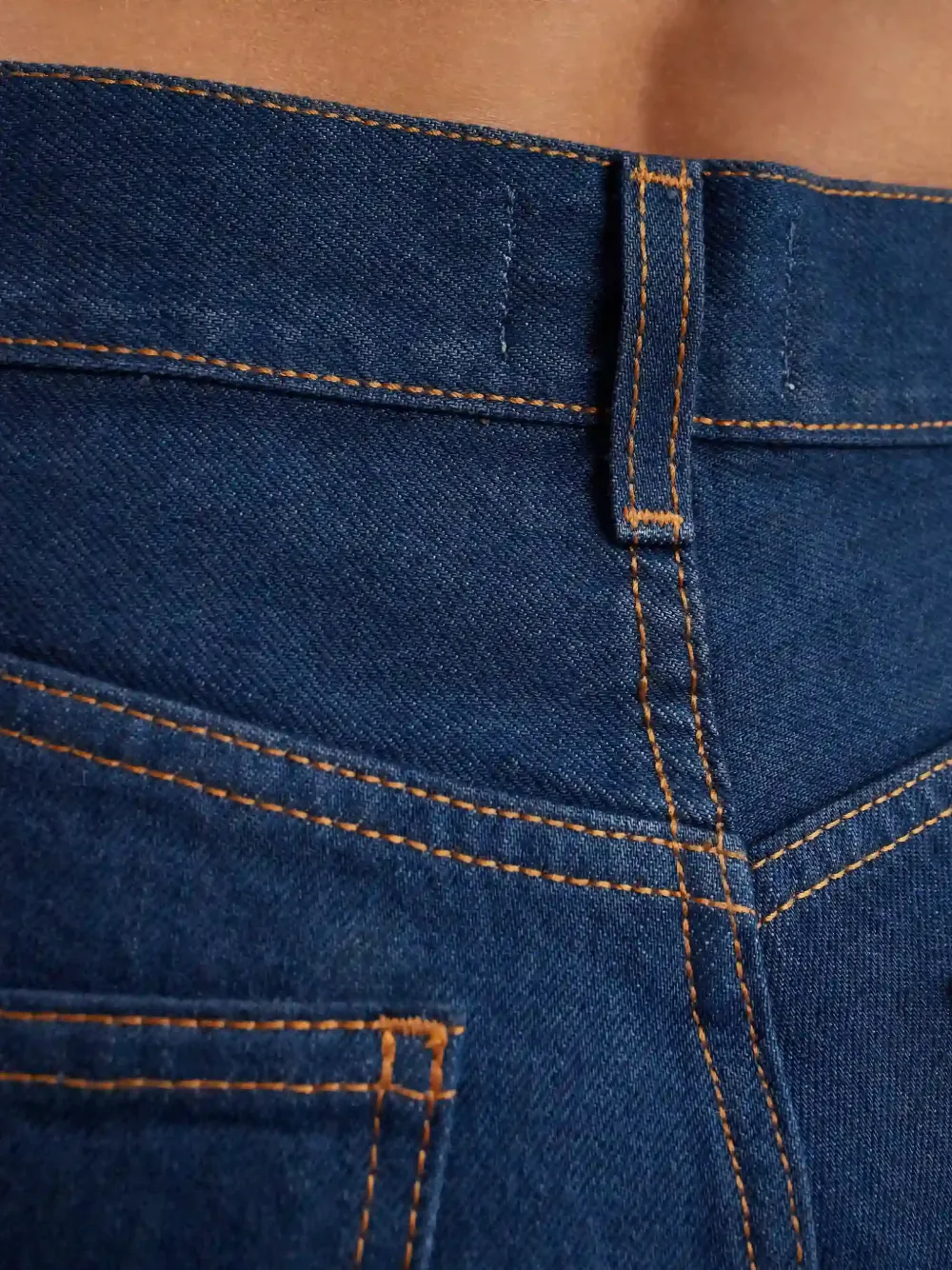 Haikure Jeans met wijde pijpen Blauw