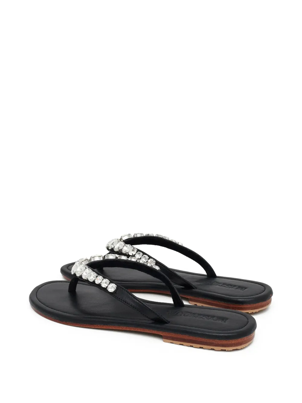  Mystique Crystal-embellished Sandals - Black 