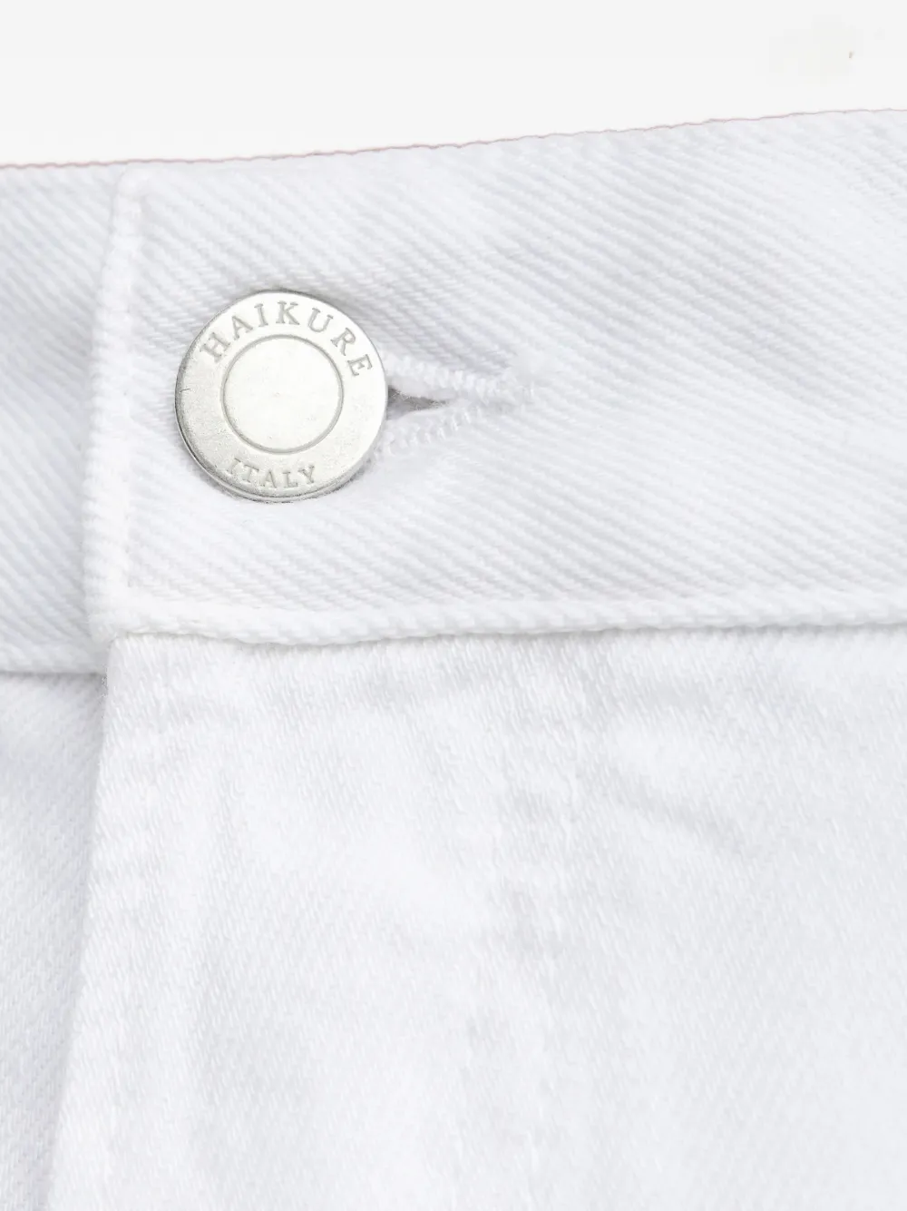 Haikure Bethany jeans met vijf zakken Wit