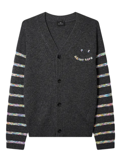 PS Paul Smith embroidered-detail cardigan