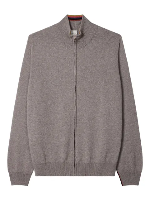 Paul Smith zip funnel neck cardigan 