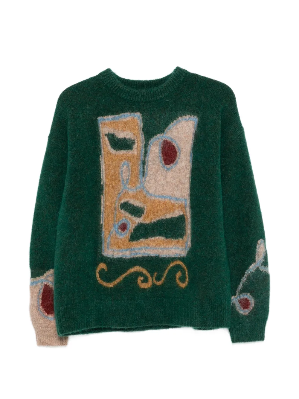 ALEMAIS graphic sweater - Verde