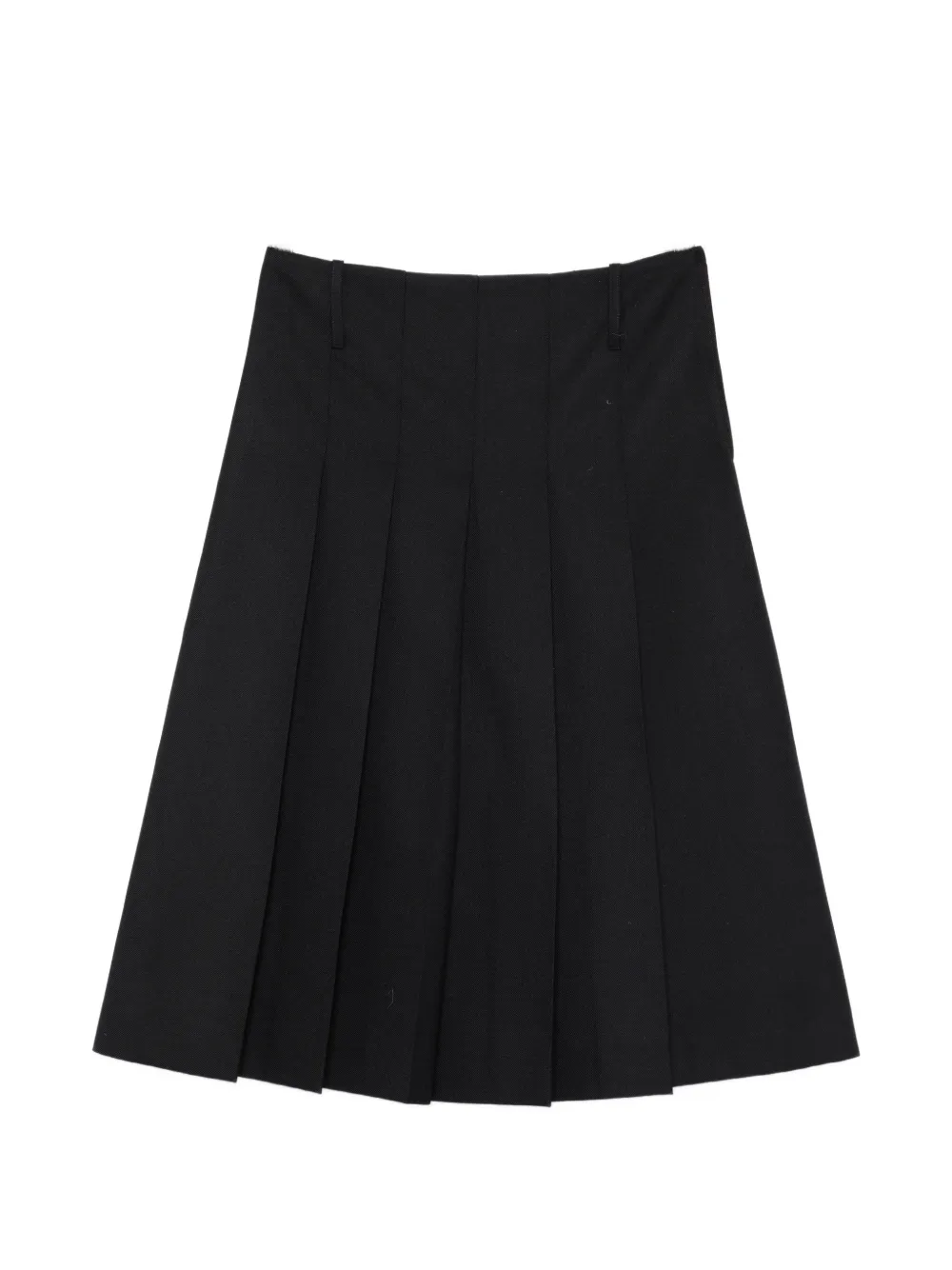 A.P.C. pleated skirt - Nero