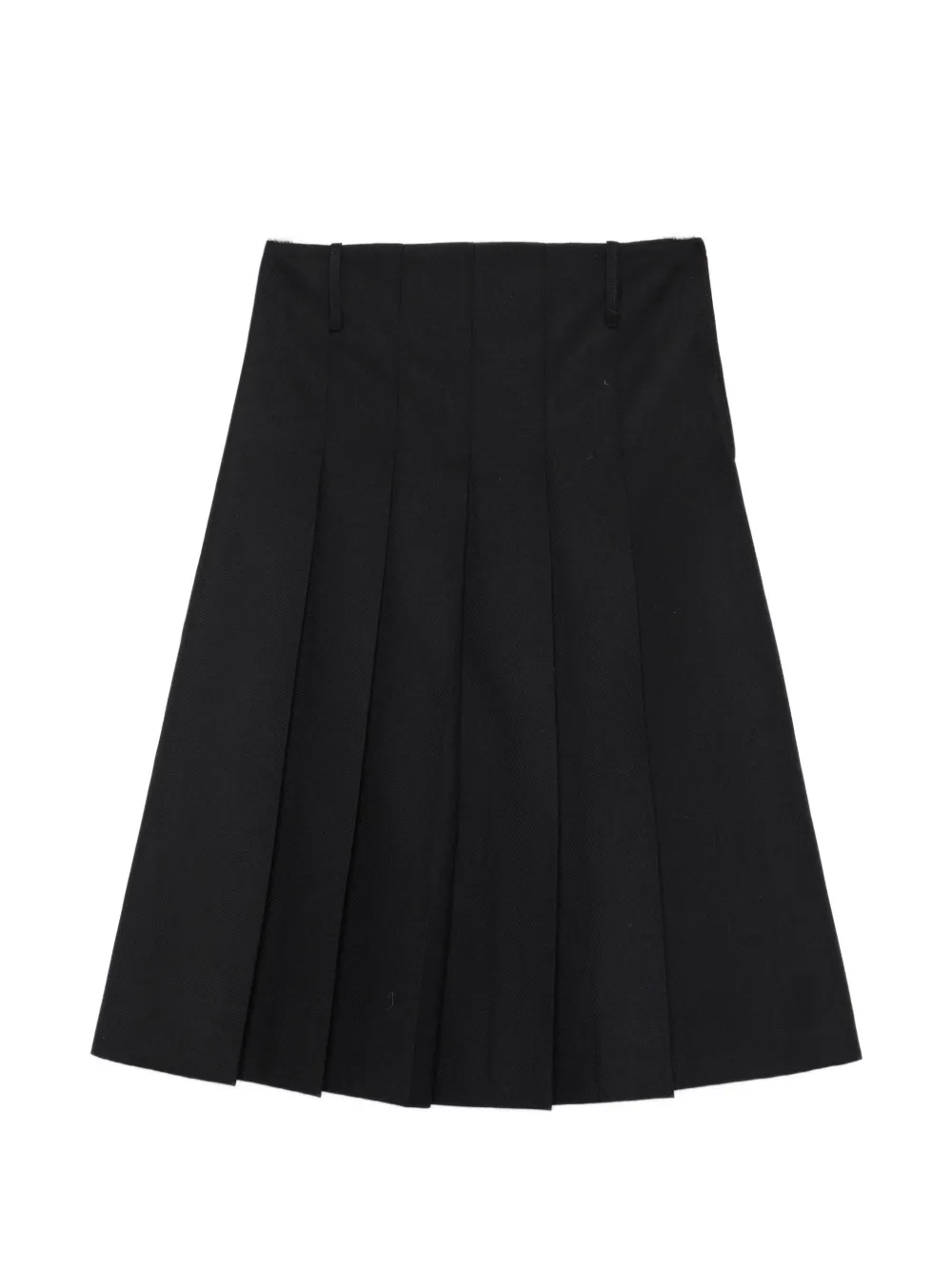 A.P.C. pleated skirt - Nero