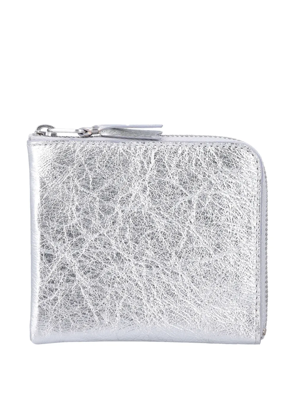 Comme Des Garçons Wallet zip small wallet - Argento