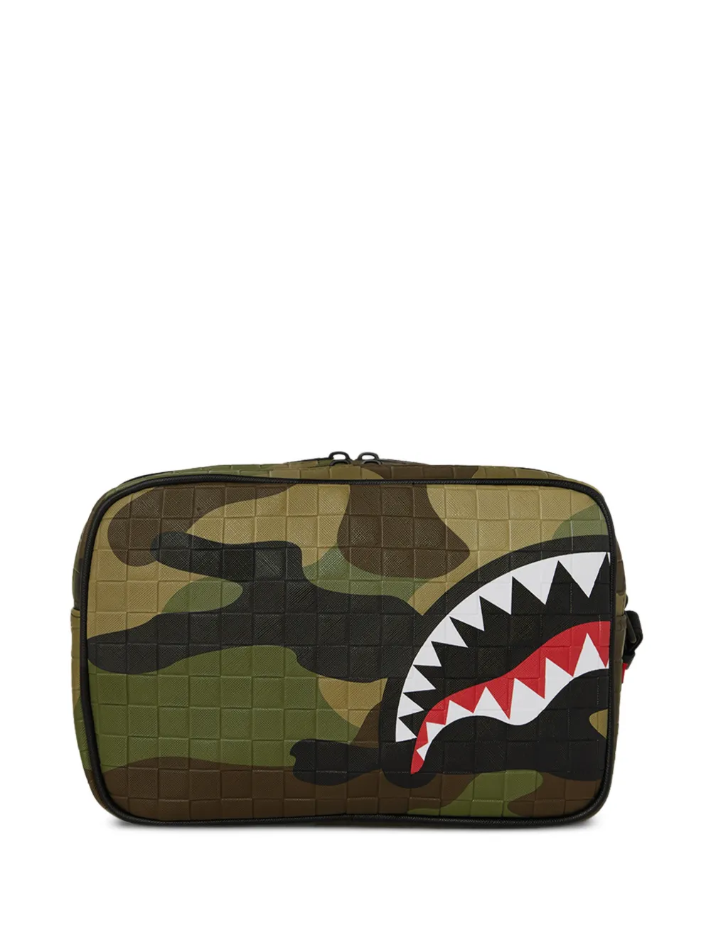  Sprayground Woodland Camouflage Graphic Toiletry Bag - Green 