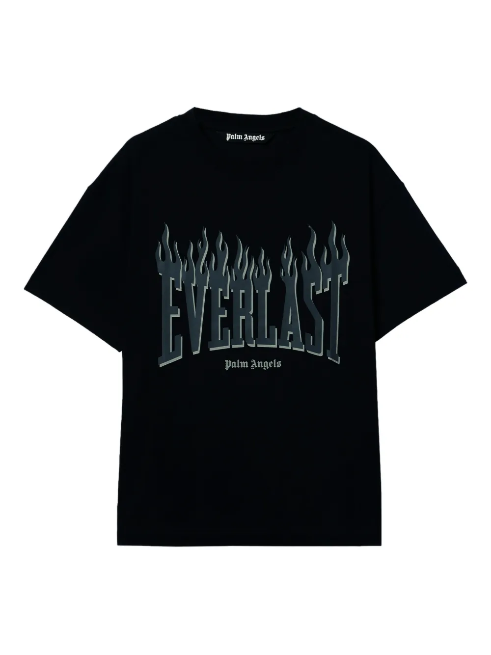 Palm Angels x Everlast logo-print T-shirt - Nero