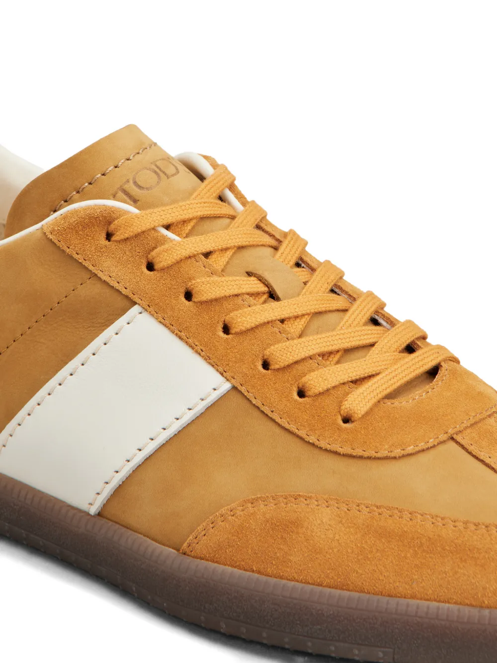 Tod's Leggera 68 C sneakers met gestreept vlak Bruin