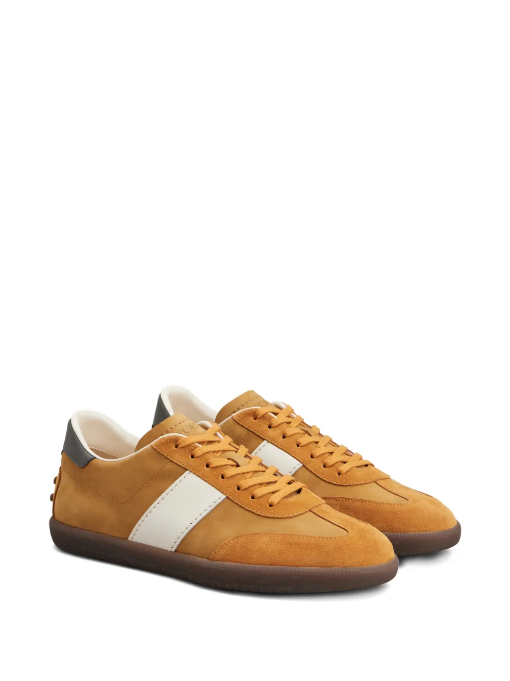 Tod's Leggera 68 C sneakers met gestreept vlak Bruin