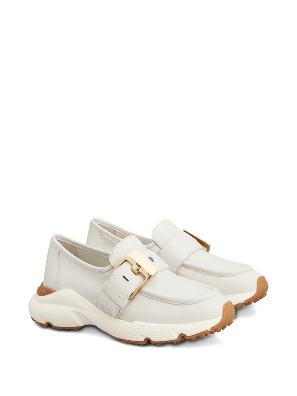 Tod's Sneakers met gespbandje Beige