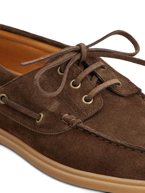 Tod's Sapato Dockside Com Cadarço | Marrom | FARFETCH BR