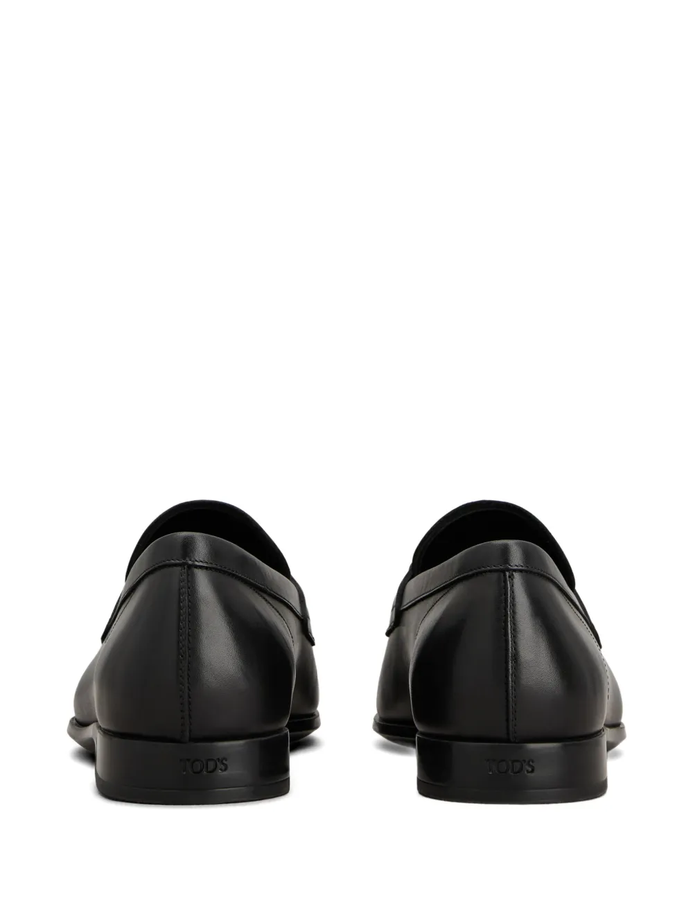 Tod's Loafers met T-bandje Zwart