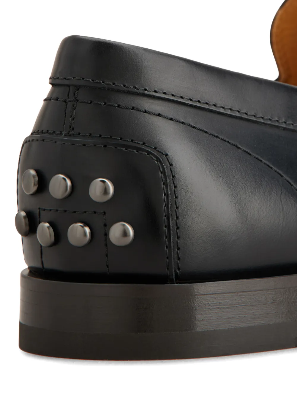 Tod's Loafers met metalen studs Zwart