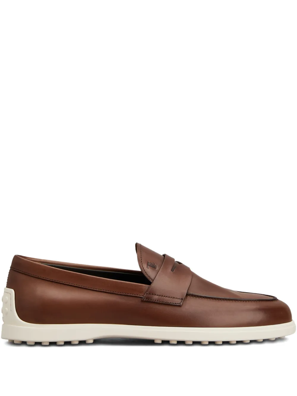 Tod's penny-bar loafers - Brown