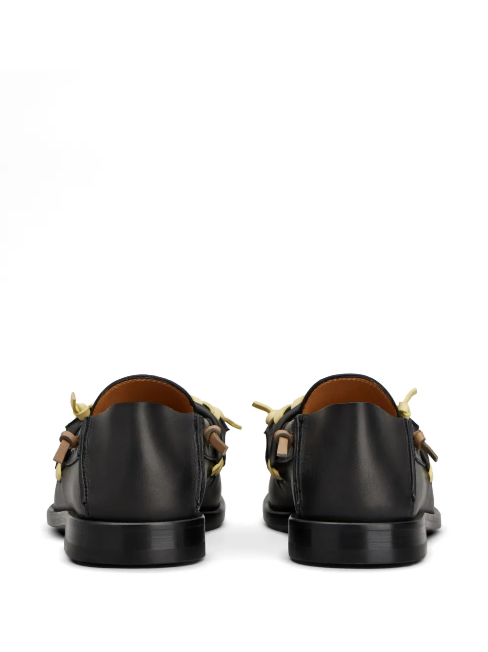 Tod's Gevlochten leren loafers Zwart