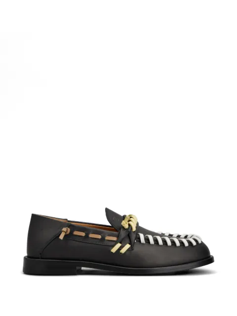 Tod's braided leather loafers