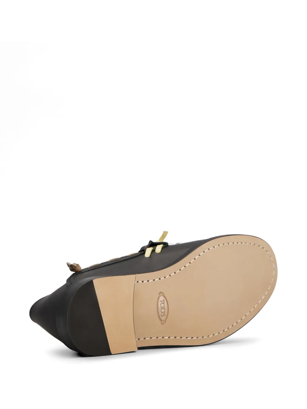 Tod's Gevlochten leren loafers Zwart