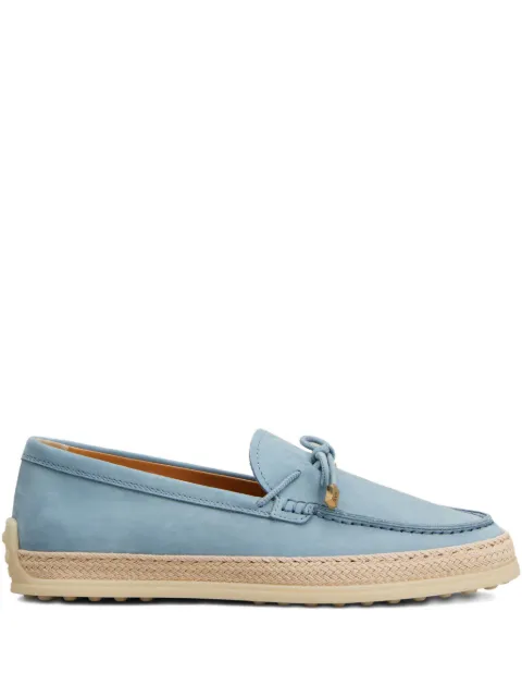 Tod's mocasines con ribete trenzado