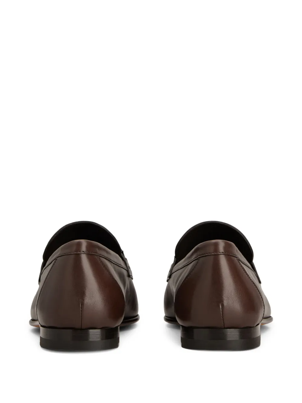 Tod's Leren loafers met bandje Bruin