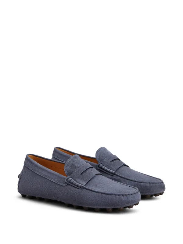 【美品】Tod's ペニーローファー　size35 Tod's ペニーローファー | ブルー | FARFETCH JP