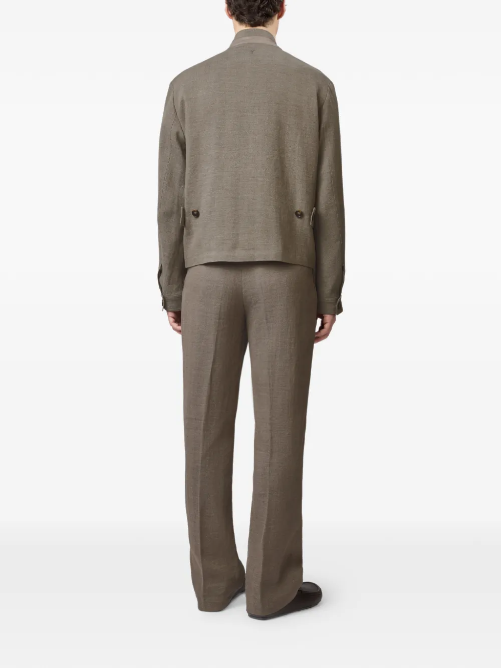 Tod's Kort jack met grote zakken Beige