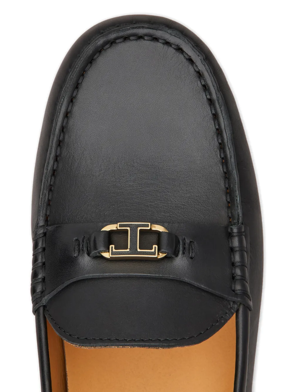 Tod's Oval-T loafers Zwart