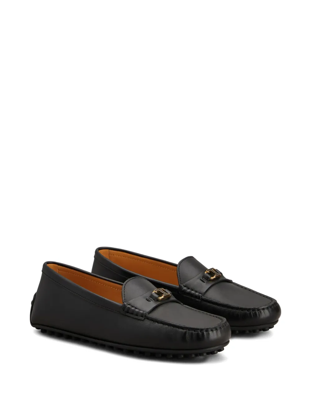 Tod's Oval-T loafers - Zwart