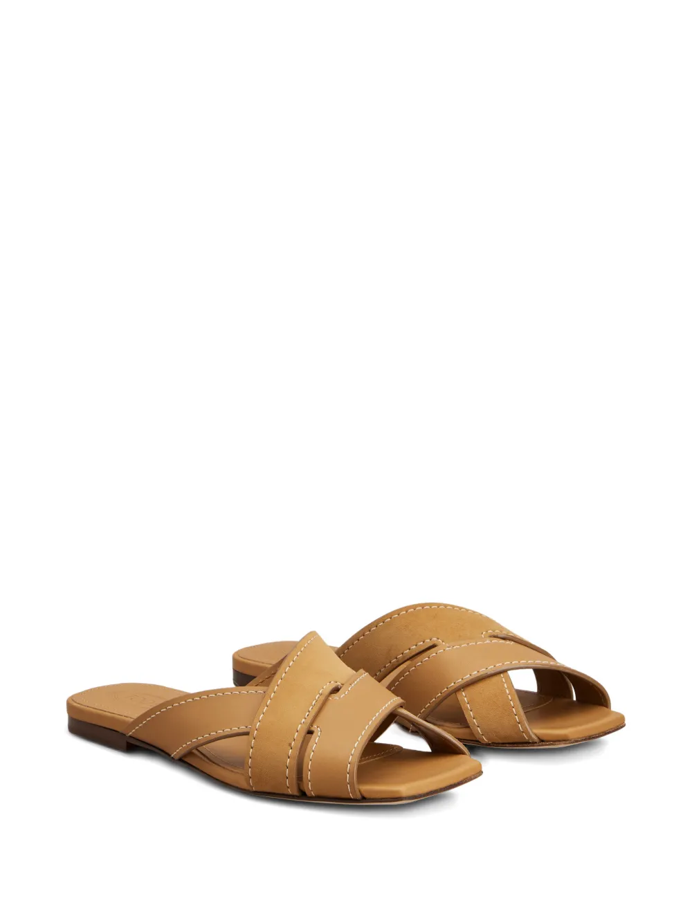 Tod's Sandalen met gekruiste bandjes Beige