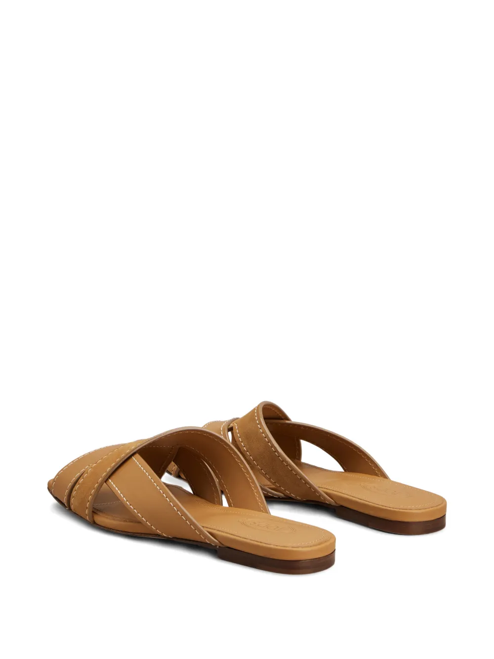Tod's Sandalen met gekruiste bandjes Beige
