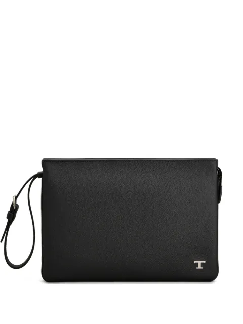 Tod's logo pouch wallet