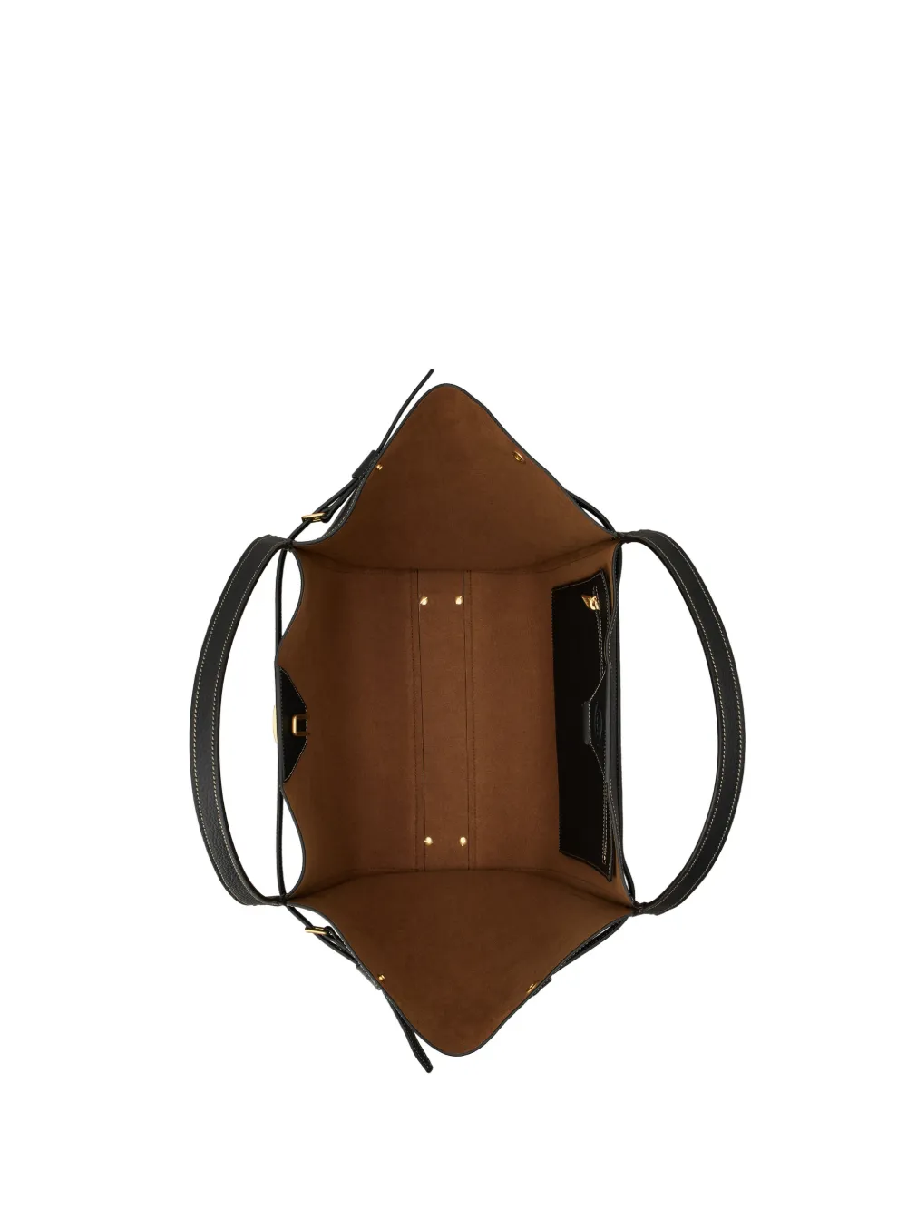 Tod's Borsa tote media con fibbia - Nero