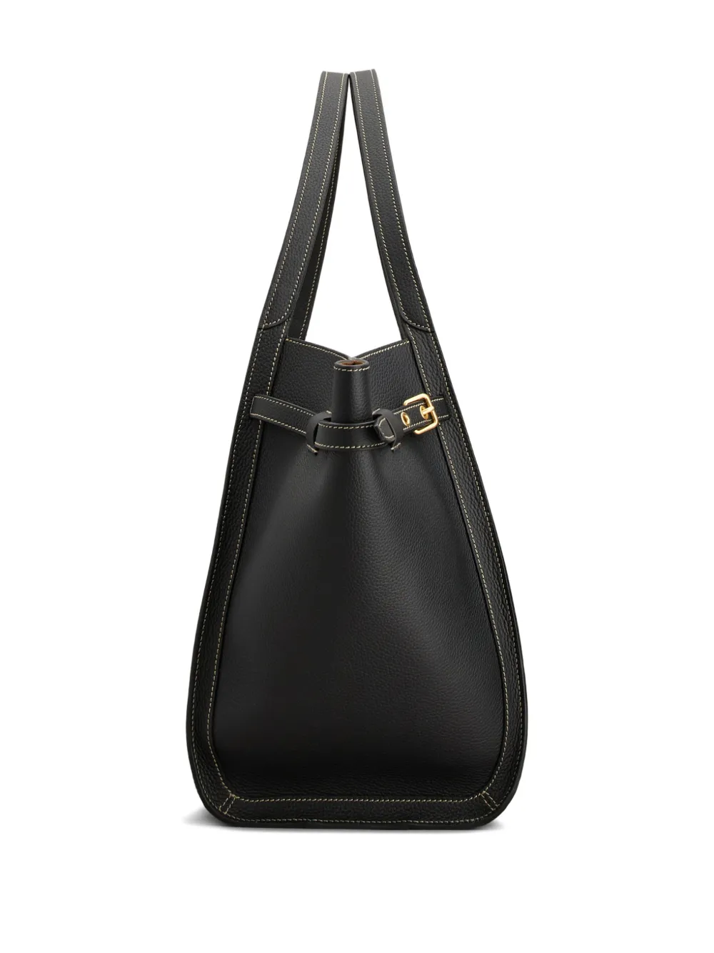 Tod's Medium shopper met gesp Zwart