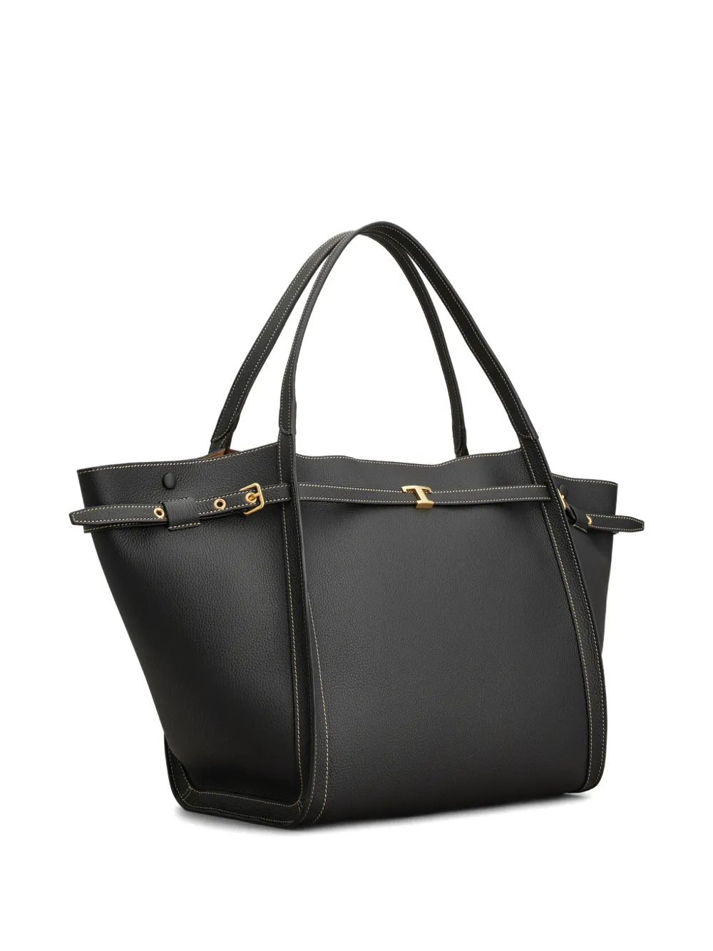 Tod's Medium shopper met gesp Zwart