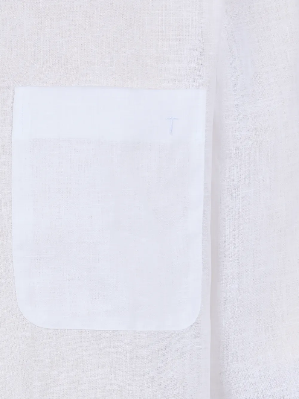 Tod's Chest-pocket Shirt in White, view 5