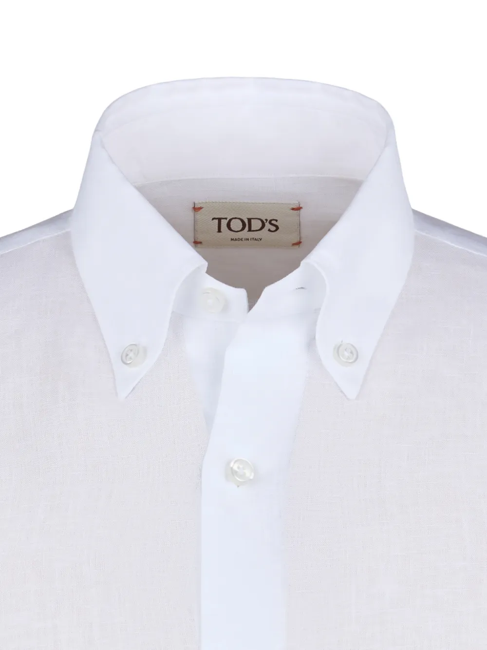 Tod's Chest-pocket Shirt in White, view 4
