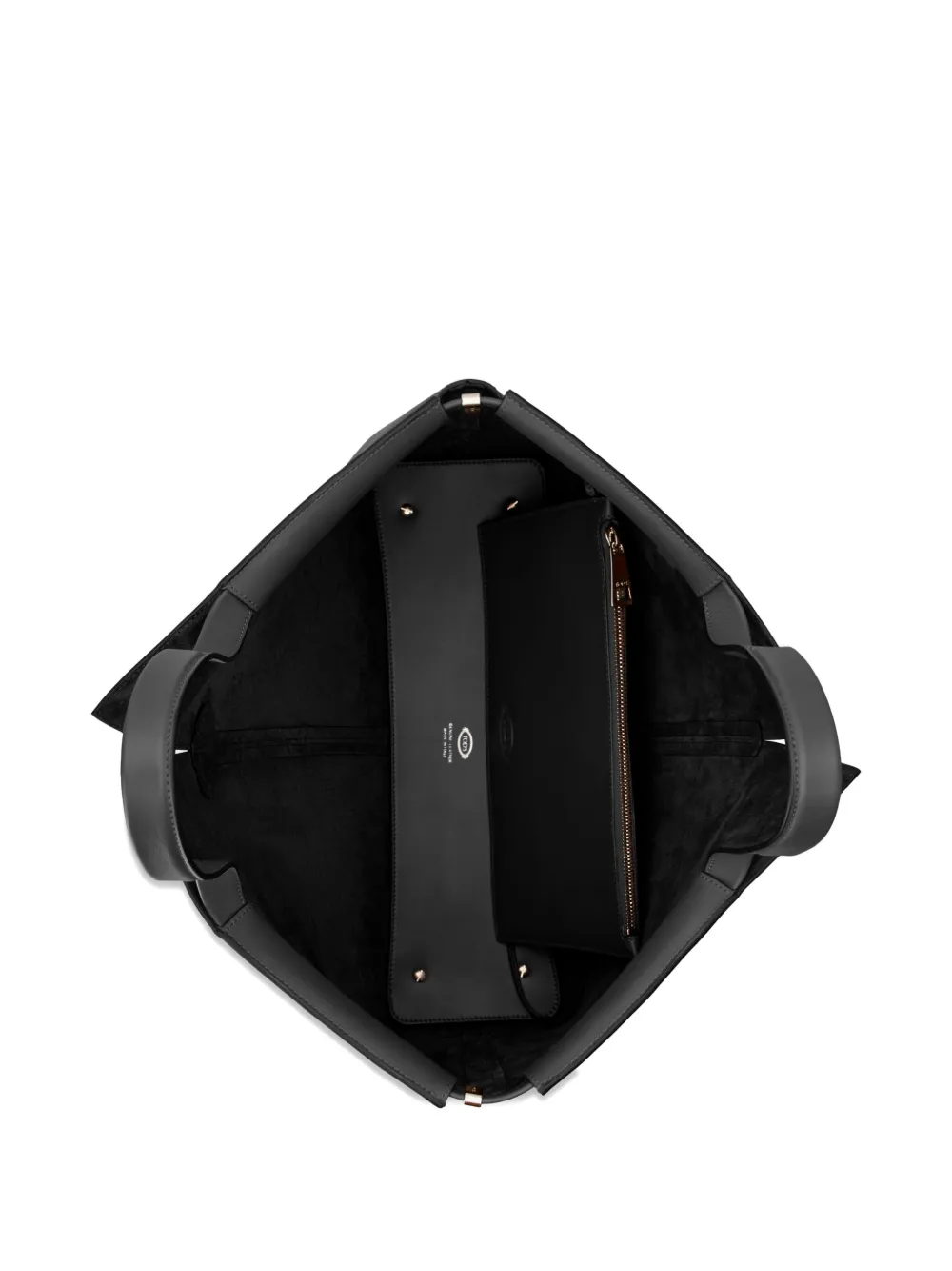 Tod's Shopper met V-hals Zwart