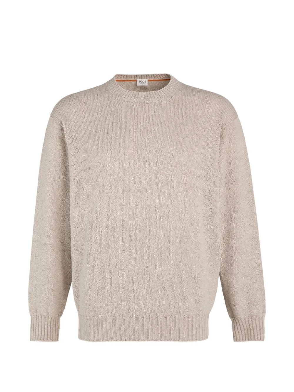 Tod's long-sleeve round-neck sweater - Neutrals